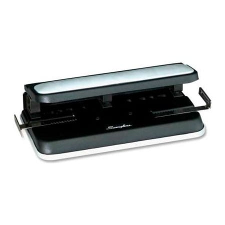 Swingline Swingline EasyTouch Heavy Duty Punch, 2 - 7 Holes, 32 Sheets, Black 74300